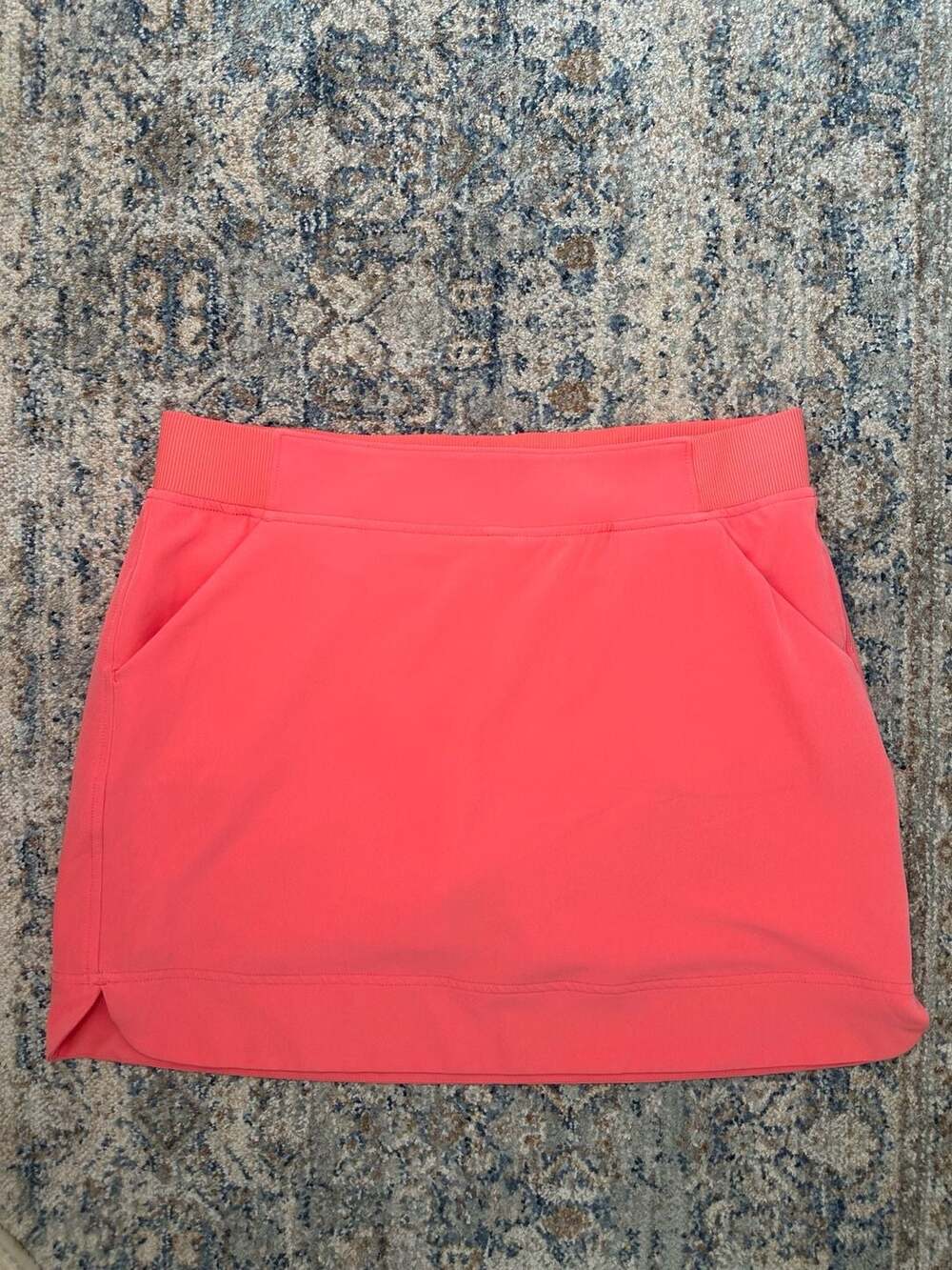 32 Degrees Cool Coral Pink Athletic Skort with Pockets Size M